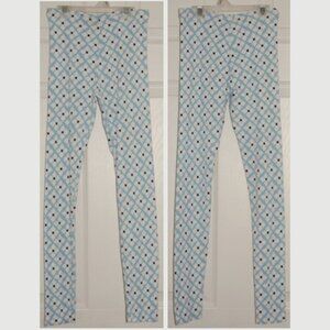 Gymboree Girls Size 10, Blue Leggings, 100% Cotton
